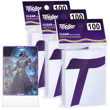 300 Inner Clear Card SleevesPerfect Fit for DoubleSleevingAcidFree ScuffRe