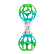 Bright Starts Oball Shaker BPA-Free Rattle Baby Toy, Age Newborn+
