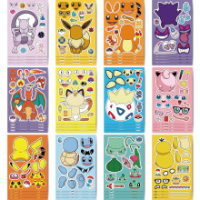 24 Pcs Face Stickers for Kids Party Favor Supplies Craft Make Your Own Stic