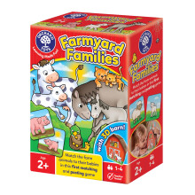 Orchard Toys Farmyard Families Game, Fun matching and posting game, Perfect for Kids age 2 +