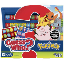 Guess Who? Pokémon Edition Game | 48 Pokémon | Fun Kids Board Games for Families | 2 Players | 15 Mins. | Travel Friendly | Ages 6+