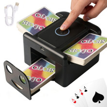 M5Automatic Card Shuffler Rechargeable 2 Decks 2000 mAh Built in Battery US