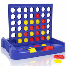 Pup Go 4 in a Row Game, Strategy Board Games for Kids 3-12, Foldable Holiday Travel Essentials, 2 Players for Family and Kids, Align & Win Four in a