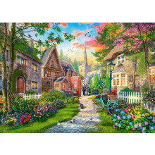 Ravensburger Down the Lane No.4 Church Lane 1000 Piece Jigsaw Puzzles for Adults and Kids Age 12 Years Up