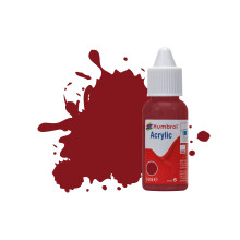 Humbrol Model Paint - DB0133 No 133 Brown - Satin (14ml), Acrylic Paints for Models, Plastic, Metal, Wood, Glass, Ceramics and More, Acrylic Touch Up