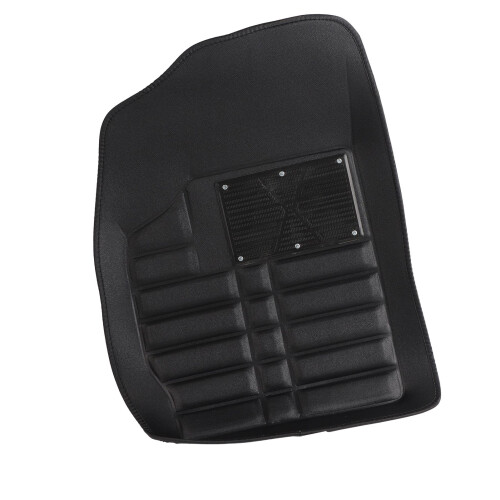 Universal Full Wrap Car Floor Mat Black 1
