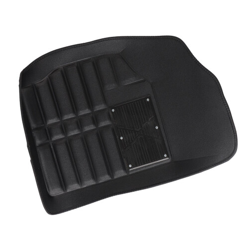 Universal Full Wrap Car Floor Mat Black