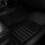 Universal Full Wrap Car Floor Mat Black 9