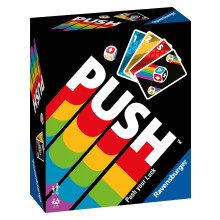 Ravensburger Push Card Game - Family Game for Kids and Adults Age 8 Years Up - 2 to 6 Players