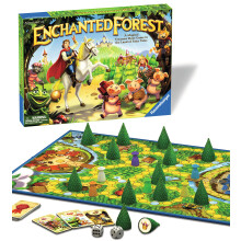 Ravensburger Enchanted Forest Board Game – Classic Family Treasure Hunt Game for Children Age 4+, 2-4 Players, Kids Game Night, Gift for Boys & Girl