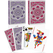 Aomaic Playing Cards 2 Decks of Cards Standard Index Pack of Cards Deck Poker Cards Multipack for Adults Easy Shuffle Unique Design for Card Game Pin