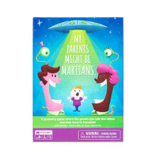 Exploding Kittens - My Parents Might be Martians - 2+ Players - Ages 4+ - 10 Minutes to Play - Teamwork and Guessing Game - Kid Friendly Card Game, I