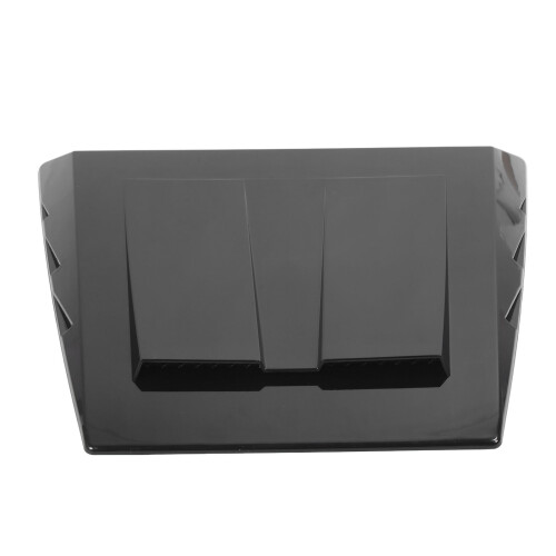 Black ABS Car Bonnet Scoop Vent Trim 2