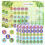 GWHOLE 2 Pack Potty Training Reward Chart with 90 Pcs Stickers Dinosaur 1