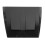 Black ABS Car Bonnet Scoop Vent Trim 18