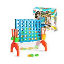 CT SPORTS Large Four in a Row Strategy Game – Premium Quality Four in a Row Game for Kids Aged 3 and Up, Perfect for Indoor and Outdoor 4 in a Row F