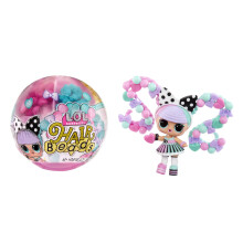 L.O.L. Surprise! Hair Beads Tots - Collectible Doll with 60+ Hair Beads - Hair Beads Doll with DIY Hairstyles - Suitable for Girls and Boys Ages 4+