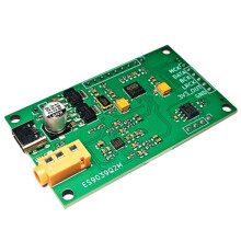 Nova Placa de Decodificação DAC de Entrada de Áudio Digital I2S DSD ES9039Q2M com Módulo Amplificador de Fone de Ouvido ES9601K e Saída de 3,5 mm