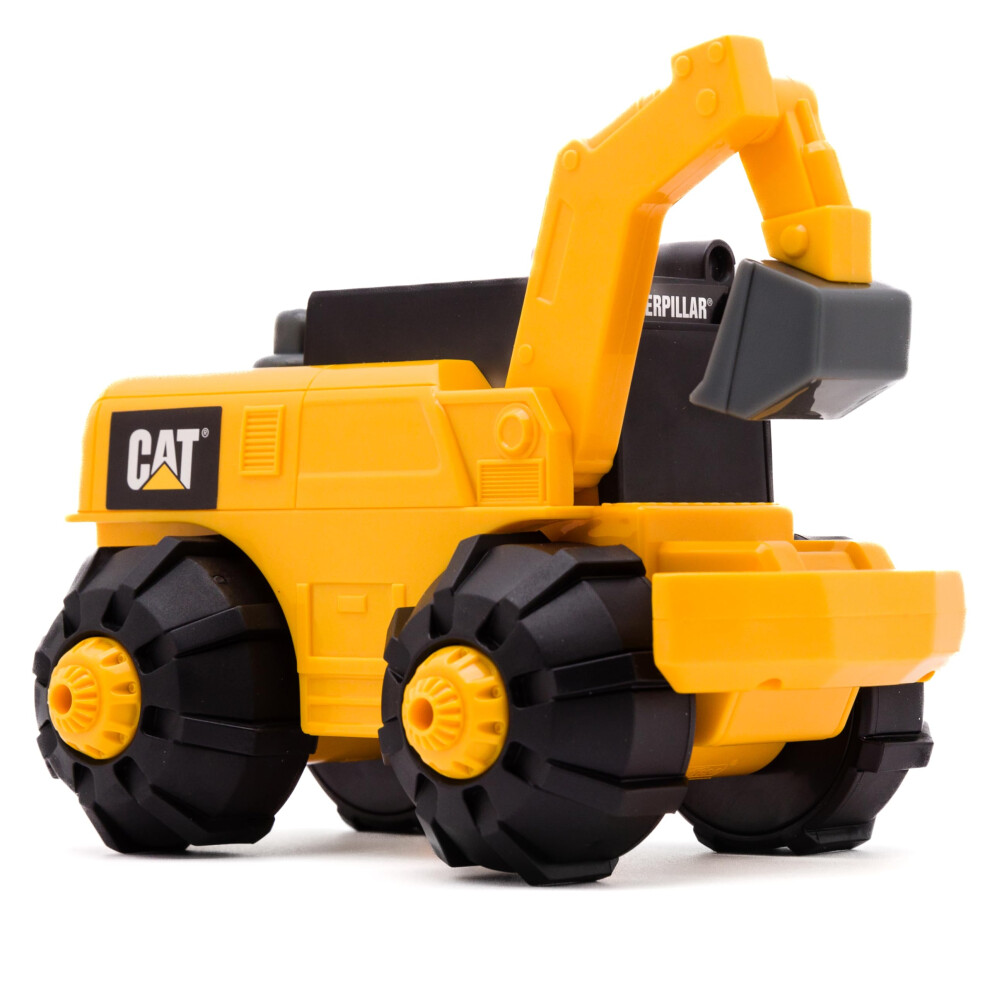 Cat Construction Toys, Unstoppable Movers Excavator, Realistic Lights & Sounds, Motion Drive Technology, Working Features, And Interactive Play For A