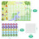 GWHOLE 2 Pack Potty Training Reward Chart with 90 Pcs Stickers Dinosaur 2