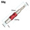 3pcs Red Curved Hexagonal Handle Directional Extension Rod Magnetic Screw Drill Tip Universal Adapter 6