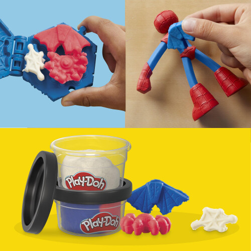 Play-Doh Play-Doh Marvel Spider-Man Thwip Squisher Action Figure Playset 2