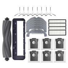 Compatibel met voor D10 Gen 2 RLD32GD Vervangingsonderdelen en Accessoires: Hoofdborstel, Zijborstel, Filter, Dweil, Stofzak