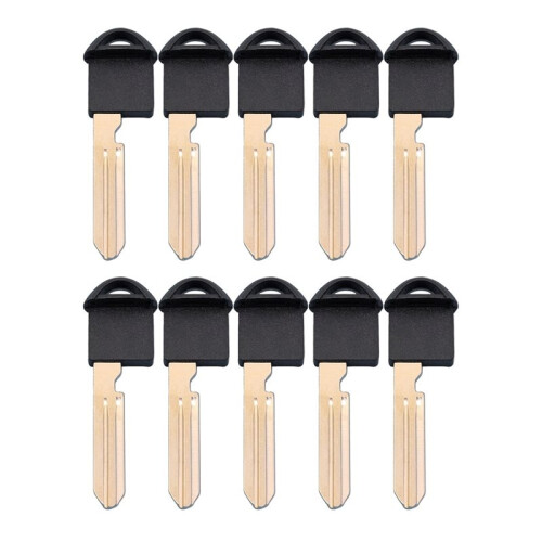 10pcs Emergency Insert  Small Mechanical Key for  Altima  Maxima Pathfinder Rogue Replacement Spare Key 1