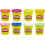 Play-Doh PlayDoh 8Pack Rainbow NonToxic Modelling Compound Set with 8 Colours for To 6