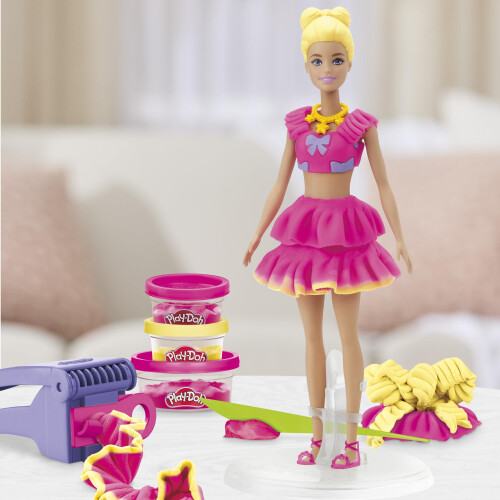 Play-Doh Play-Doh Barbie Ruffles and Bows Doll Set 1