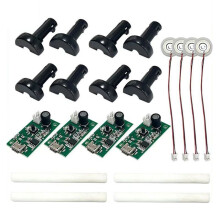 4 Peças 5V Módulo Umidificador Comutável Placa de Controle de Atomização DIY Atomizador Ultrassônico Micro-Interface