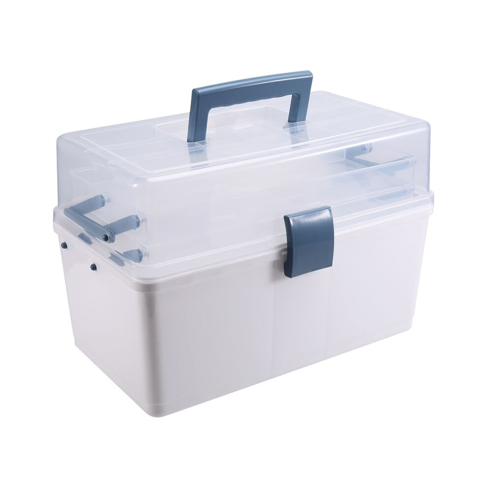 Portable Multifunctional Tool Box Hardware Storage Large Capacity Electrician Maintenance Toolbox Hardware Sorting Box 4712139558814