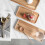 2X Acacia Serving Tray, Rectangular Solid Wood Flat Bottom Plate, Fruit Plate, Saucer, Tea Tray, Dessert Plate-Small 8