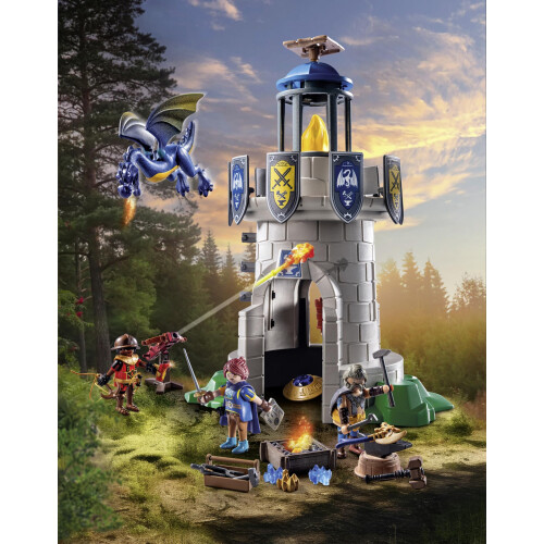 PLAYMOBIL Playmobil Knight's Tower with Blacksmith and Dragon 2