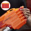 YAAVAAW 30Pcs Big Red Mega Bullets Foam Darts95cm Refill Large Bullets Mega 5