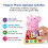Peppa Pig Peppa Pig Phonic Alphabet - Kids Spelling ABC Blocks Cube Set 3