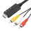 Conversor CompatíVel com RCA para , Cabo CompatíVel com AV para , Adaptador CompatíVel com PAL NTSC para PC, Laptop, TV 4