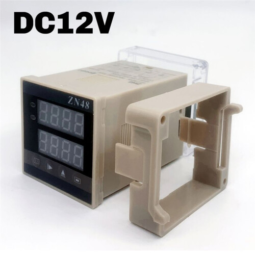 ZN48 Series Digital  Relay Counter 12VDC Multifunction  Countroller Revolution Counter 1