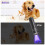 Light Flashlight for Pet Urine Detection, Portable UV 395 Nm Light Torch,  LED Detector 2