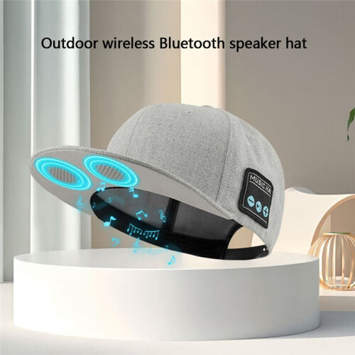 Wireless  Loudspeaker Cap Hat with  Speaker Adjustable Speaker Hat for Sport Baseball Cap with Mic A 2