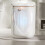 20L  Trash Can Automatic Waterproof Electric Waste Kitchen Bathroom Toilet Automatic Sensor Garbage Can-White 8