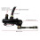 Motorcycle Rear Brake Master Cylinder Pump Hydraulic for 6