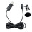 Microfono Lavalier USB Omnidirezionale con Clip Cablato, Microfono Vivavoce, Plug &  per Computer, PC, Laptop, 2 M 2