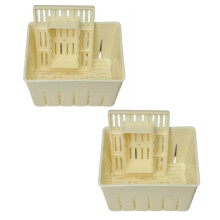 2 PeçAs Tofu-Press Mold Food Grade PP DIY Caseiro Tofu-Maker Pressing Mold Kit Ferramenta de Cozinha Tofu-Box Tofu-Press Mold Kit