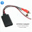 Universal Car RCA USB Adapter Wireless  Receiver Home Media AUX  Audio Device Audio Cable 2