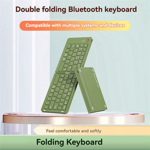 Portable  Wireless Foldable Keyboard Tablet Mobile Phone Portable Keyboard Computer Accessories 1