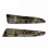 Left Front  Chrome Bumper Trim 96732937VD for  DS5 2011-2018 Side Wing Decorative Strip 5
