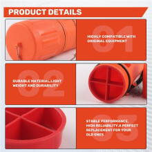 Welding Electrode Storage Tube 14inch-Moisture Proof Welding Rod Container with Adjustable Shoulder Strap & Leash-Lid