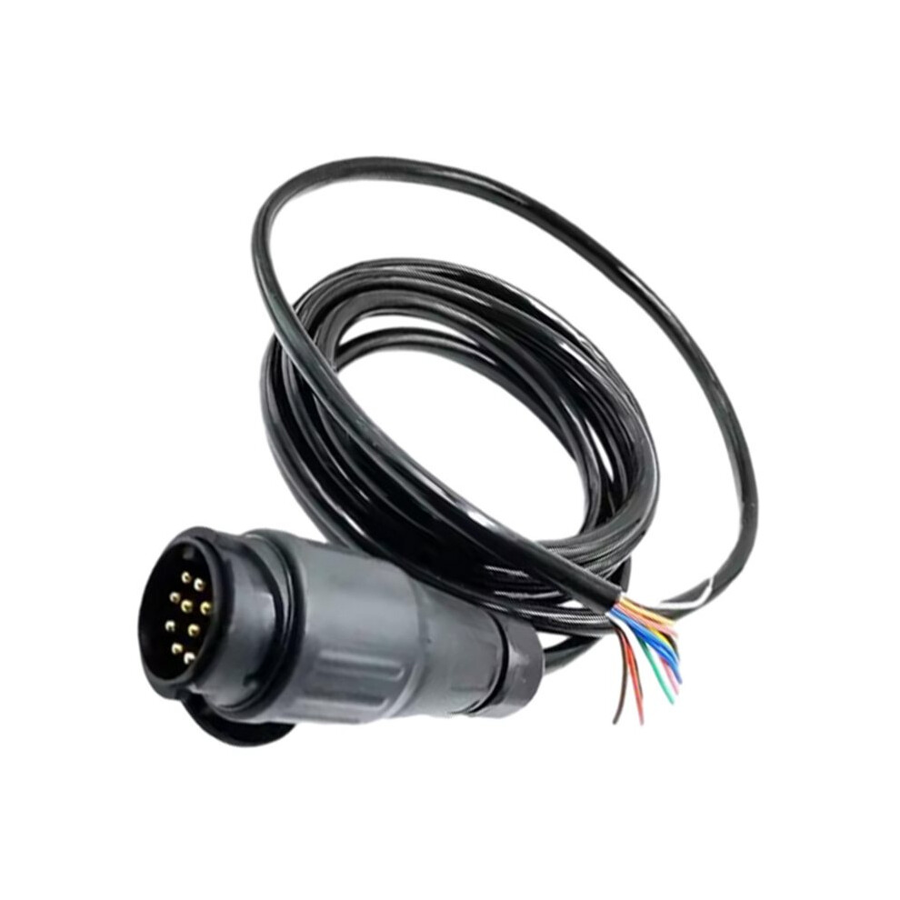 Trailer Wiring 12V 13 Pins Plug Tpu And Nylon Round Hole Connector For Truck 6032956490226