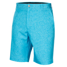 (36" Waist, Aquarius) Calvin Klein Mens Printed Bullet Stretch Lightweight Wicking Golf Shorts